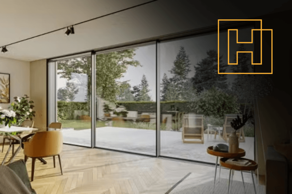 Minimalistische schuifdeuren voor luxe woningbouw