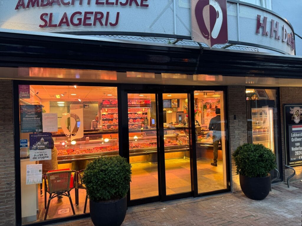 Nieuwe schuifdeur winkel